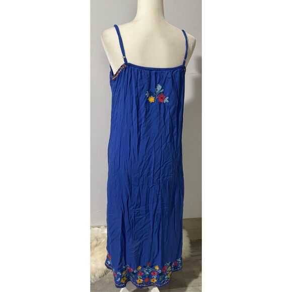 Sundance Life if Light Floral bird Embroidered dress - Picture 7 of 14